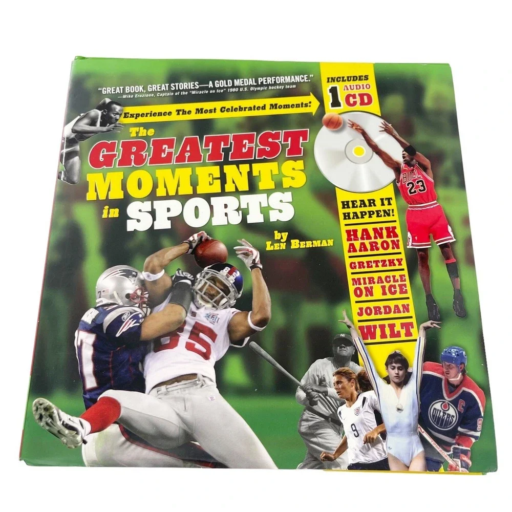 The Greatest Moments in Sports -‎ 1402220995 Hardcover Len Berman CD Included